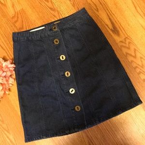 NWOT Anthropology Denim  Pilcro Skirt